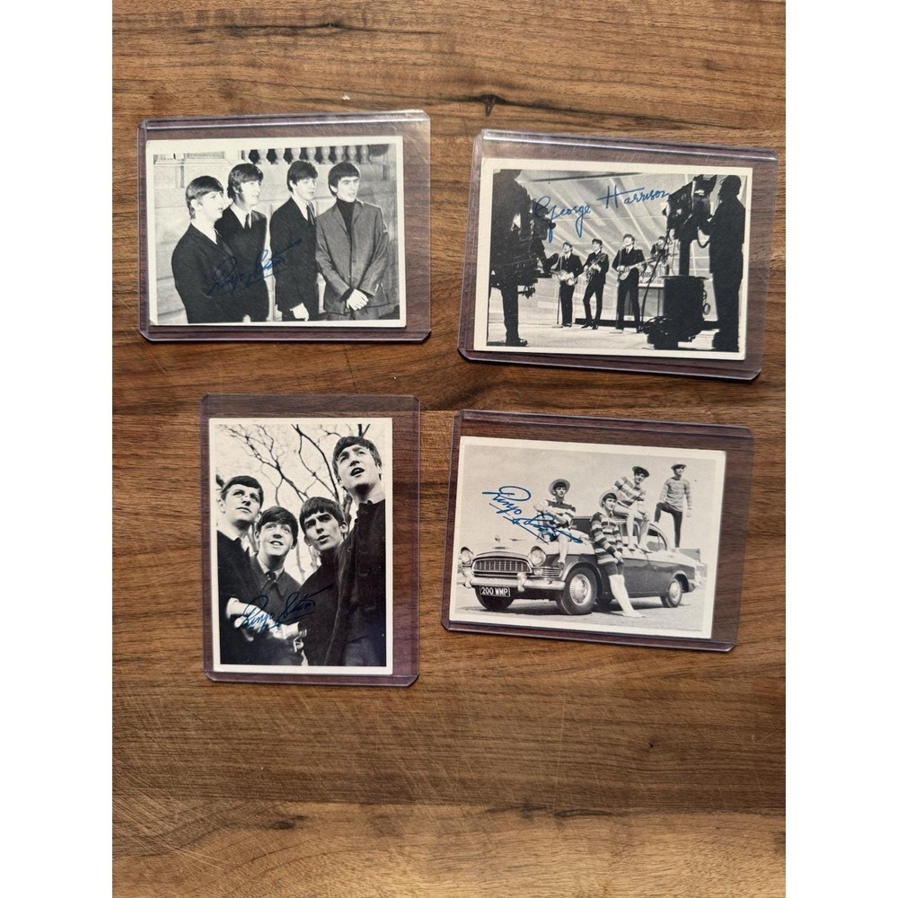 Topps Original Blackβ & White 1st Series Trading Cards Artist Beatles & Others